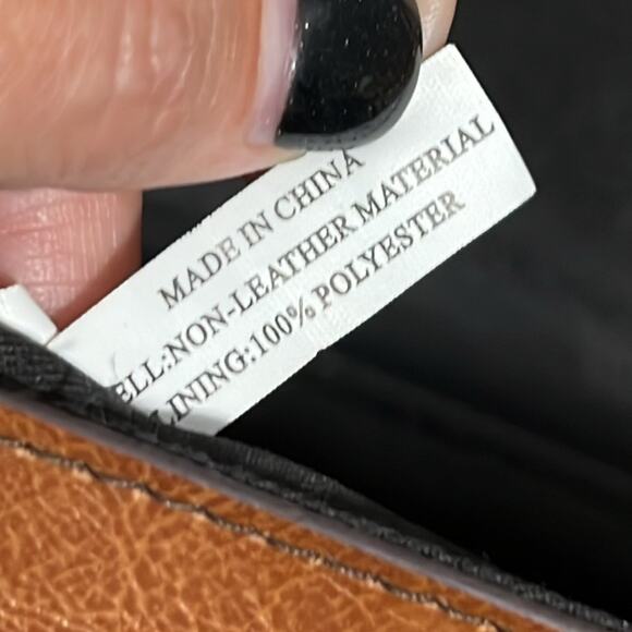 MOSSIMO Supply Co. Crossbody Shoulder Bag Brown non Leather material adjustable - Picture 7 of 10